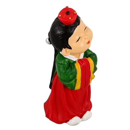 HOMOCONO Koreanische Kleidung Puppenornamente Kleidungsstück Koreanische Hanbok Puppen Cartoon Koreanische Traditionell Koreanische Hanbok Traditionelle Hanbok von HOMOCONO