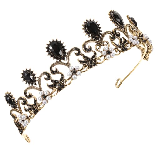 HOMOCONO Mädchen-geburtstags-kronen-tiara Frauen-tiara Hochzeitskopfschmuck Braut Stirnband Braut Kopfschmuck Tiara Für Frauen Kopfschmuck Für Mädchen Haarschmuck Für Die Braut Legierung von HOMOCONO