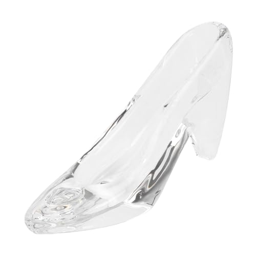 HOMOCONO Mini Schuh Dekoration Hochzeitsdekoration Transparente Schuhe Mit Herzmotiv Deko Für Hochzeiten Geburtstage Und Besondere Anlässe von HOMOCONO