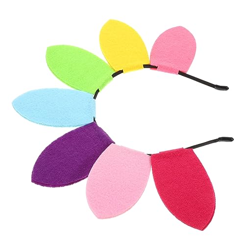 HOMOCONO Sonnenblumen-stirnband Kopfschmuck Aus Sonnenblumen Blumenkostümhut Mädchen Stirnbänder Turban-stirnband Haarreifen Sonnenblumen-haarband Party-stirnbänder Plastik Colorful von HOMOCONO