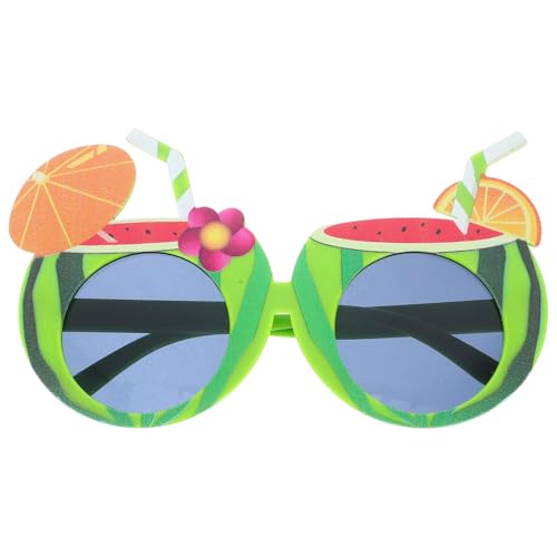 HOMOCONO Wassermelonen Brille Lustige Fruchtbrille Neuartige Brille Sommer Strand Party Sonnenbrille Für Erwachsene Und Hawaiianische Luau Dekoration von HOMOCONO