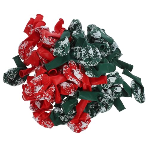 HOMOCONO Weihnachts-Latexballons Candy 200 Stück 12 Zoll Frohe Weihnachten Dekorative Ballons Einfach aufzublasen Shop von HOMOCONO