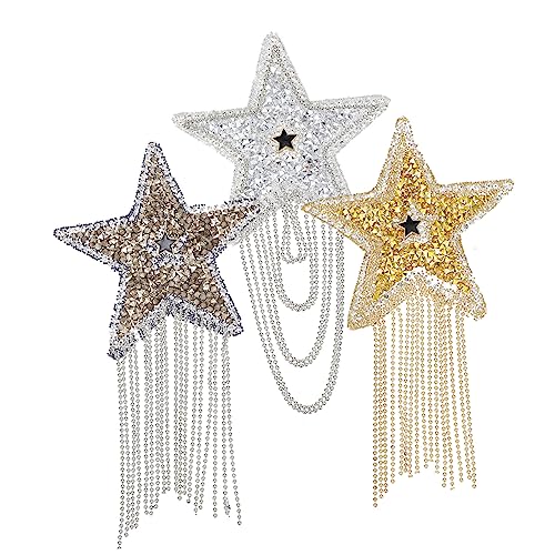 4 Sätze Glitzernde Patches Mit Quasten Austauschbare Aufnäher Für Kleidung Taschen Und Diy Projekte Dekorative Accessoires Für Kinderbekleidung 3 Stücke * 4 4 Sätze Glitzernde Patches Mit Quasten Austauschbare Aufnäher Für Kleidung Taschen Und Diy Projekte Dekorative Accessoires Für Kinderbekleidung 3 Stücke * 4 von HOMSFOU
