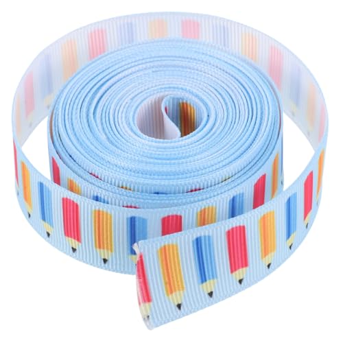 HOMSFOU 1 Rolle Geschenkband Zum Schulanfang Für DIY Basteln Basteln Farbige Bänder Schulband Zum Basteln Anhänger Bastelband Geschenkband Partyband Zum Verpacken Blaues HOMSFOU 1 Rolle Geschenkband Zum Schulanfang Für DIY Basteln Basteln Farbige Bänder Schulband Zum Basteln Anhänger Bastelband Geschenkband Partyband Zum Verpacken Blaues von HOMSFOU