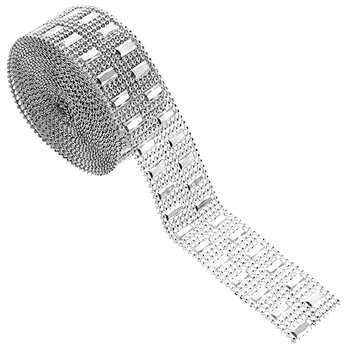 HOMSFOU 1 Rolle Multifunktions Bastelbesatz Schillerndes Dekoband Dekoration Exquisiter Bastelbesatz Strassbesatz Austauschbarer Bastelbesatz Kostümzubehör Kostümbesatz Kristall HOMSFOU 1 Rolle Multifunktions Bastelbesatz Schillerndes Dekoband Dekoration Exquisiter Bastelbesatz Strassbesatz Austauschbarer Bastelbesatz Kostümzubehör Kostümbesatz Kristall von HOMSFOU