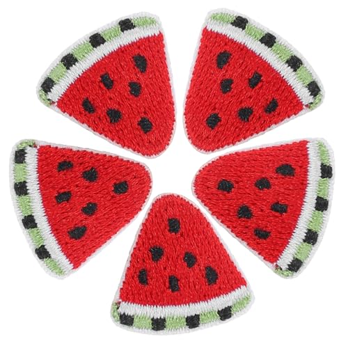 HOMSFOU 1 Satz Bestickter Stoffaufnäher Applikation Stickerei Wassermelonen Aufnäher Strass Applikation Aufnäher Für Kleidung Aufnäher Kleidungsaufnäher Stickerei 5 Stück HOMSFOU 1 Satz Bestickter Stoffaufnäher Applikation Stickerei Wassermelonen Aufnäher Strass Applikation Aufnäher Für Kleidung Aufnäher Kleidungsaufnäher Stickerei 5 Stück von HOMSFOU