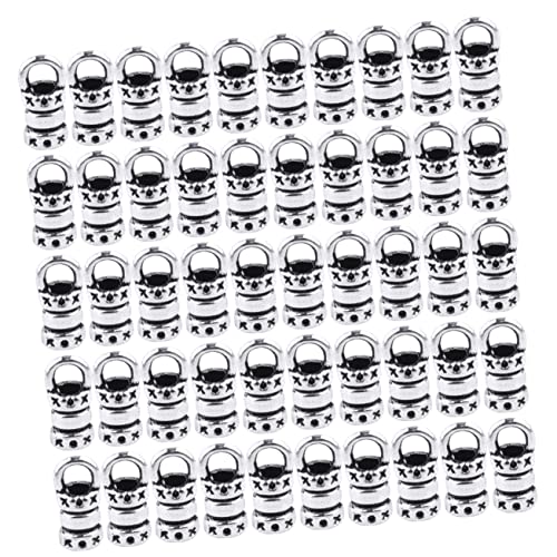 HOMSFOU 1 Satz Diy Armbandverschluss Legierungsverbindung Lederband Schnalle Für Schmuckherstellung Antik Silber Innenloch Für Und Armbänder 100 Stück HOMSFOU 1 Satz Diy Armbandverschluss Legierungsverbindung Lederband Schnalle Für Schmuckherstellung Antik Silber Innenloch Für Und Armbänder 100 Stück von HOMSFOU