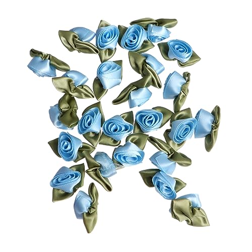 HOMSFOU 1 Satz Diy Satinband Doppelfarbige Tulpenblüten für Kleidung Karten und Handwerksprojekte Blau HOMSFOU 1 Satz Diy Satinband Doppelfarbige Tulpenblüten für Kleidung Karten und Handwerksprojekte Blau von HOMSFOU