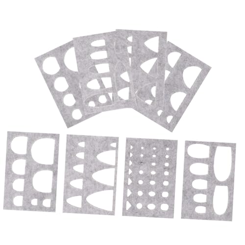 HOMSFOU 1 Satz Einzigartige Filzschablonen für Nadelfilz Diy Bastelset mit Verschiedenen Formen für Tierohren Augen und Praktische und Langlebige Filzvorlagen für Projekte HOMSFOU 1 Satz Einzigartige Filzschablonen für Nadelfilz Diy Bastelset mit Verschiedenen Formen für Tierohren Augen und Praktische und Langlebige Filzvorlagen für Projekte von HOMSFOU