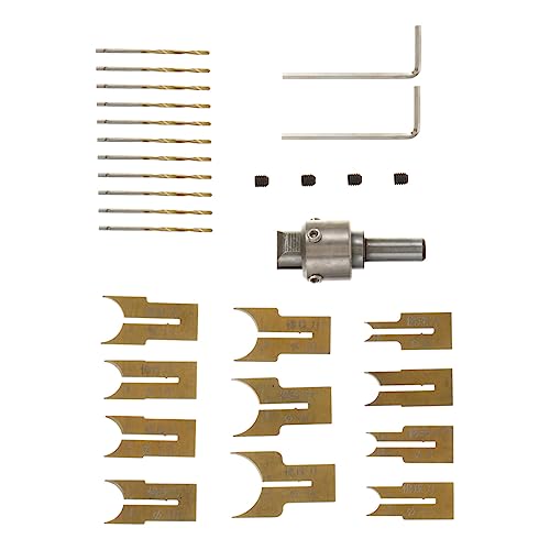 HOMSFOU 1 Satz Perlenmesser Holzperlen Set Holzperlen Bohrer Holzperlen Fräser Holzperlen Herstellung Zimmerei Draht Holzbearbeitungsbohrer Buddha-perlen-bit Hochgeschwindigkeitsstahl 24st von HOMSFOU