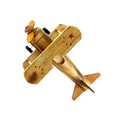 HOMSFOU 1 Stück Militärgebäudemodelle Flugzeuge Flugzeuge Vintage Ornament Flugzeugmodell Holzflugzeug Desktop Holzhandwerk Flugzeugschmuck Bambus HOMSFOU 1 Stück Militärgebäudemodelle Flugzeuge Flugzeuge Vintage Ornament Flugzeugmodell Holzflugzeug Desktop Holzhandwerk Flugzeugschmuck Bambus von HOMSFOU
