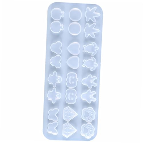 HOMSFOU 1 Stück Silikonform für Ohrringe Diy Gießform für Epoxidharz Wiederverwendbare Silikonform für Schmuckherstellung Bastelprojekte und Personalisierte Ohrringe HOMSFOU 1 Stück Silikonform für Ohrringe Diy Gießform für Epoxidharz Wiederverwendbare Silikonform für Schmuckherstellung Bastelprojekte und Personalisierte Ohrringe von HOMSFOU