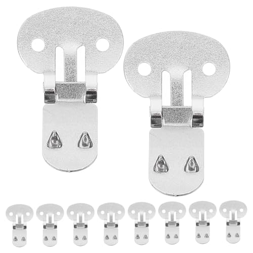 HOMSFOU 10 Stück Edelstahl-Schuhs chnalle Wohnung Damen Nähen klein abnehmbar Schuhschnallen für flache Schuhe dekorative Schuhklemmen Schuhclips Rostfreier Stahl Silver HOMSFOU 10 Stück Edelstahl-Schuhs chnalle Wohnung Damen Nähen klein abnehmbar Schuhschnallen für flache Schuhe dekorative Schuhklemmen Schuhclips Rostfreier Stahl Silver von HOMSFOU