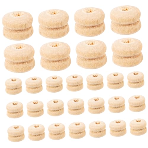 HOMSFOU 100 Stück Diy Holzperlen Naturholzperlen für Bastelprojekte und Schmuckherstellung Runde Holzperlen zum Auffädeln Hautfreundlich Perfektes Bastelzubehör HOMSFOU 100 Stück Diy Holzperlen Naturholzperlen für Bastelprojekte und Schmuckherstellung Runde Holzperlen zum Auffädeln Hautfreundlich Perfektes Bastelzubehör von HOMSFOU