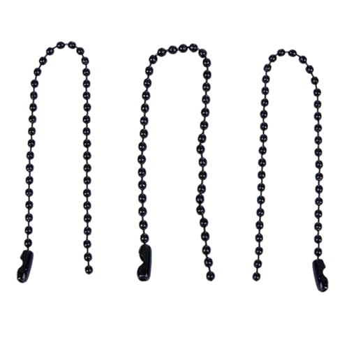 HOMSFOU 100Stücke Kugelkette Einstellbare Glänzende Oberfläche für Anhänger Schlüsselanhänger und DIY Projekte Vielseitige Dekoration für Schmuck HOMSFOU 100Stücke Kugelkette Einstellbare Glänzende Oberfläche für Anhänger Schlüsselanhänger und DIY Projekte Vielseitige Dekoration für Schmuck von HOMSFOU