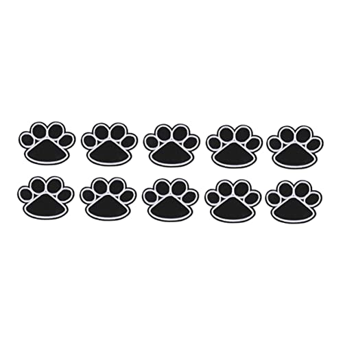 HOMSFOU 10Stücke Hundepfoten Aufnäher Schwarze Eisen Aufnäher für Kleidung DIY Patches zum Aufbügeln für Taschen Jacken Hüte und Mehr HOMSFOU 10Stücke Hundepfoten Aufnäher Schwarze Eisen Aufnäher für Kleidung DIY Patches zum Aufbügeln für Taschen Jacken Hüte und Mehr von HOMSFOU