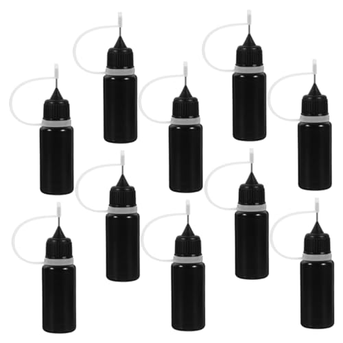 HOMSFOU 10Stücke Plastik Squeeze Flaschen mit Präzisions Tipp für Kleber und Flüssigkeiten für Reisen Handwerk und Tägliche Anwendungen Lichtschutzdesign für Optimale HOMSFOU 10Stücke Plastik Squeeze Flaschen mit Präzisions Tipp für Kleber und Flüssigkeiten für Reisen Handwerk und Tägliche Anwendungen Lichtschutzdesign für Optimale von HOMSFOU