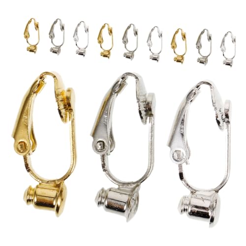 HOMSFOU 12 Stück Ohrring Konverter Zum Anklipsen Von Ohrringen Ohrring Zubehör Mit Stecker Runde Konverter Ohrstecker Ohrclip Verschlüsse Austauschbares Zubehör Für Schmuckzubehör HOMSFOU 12 Stück Ohrring Konverter Zum Anklipsen Von Ohrringen Ohrring Zubehör Mit Stecker Runde Konverter Ohrstecker Ohrclip Verschlüsse Austauschbares Zubehör Für Schmuckzubehör von HOMSFOU
