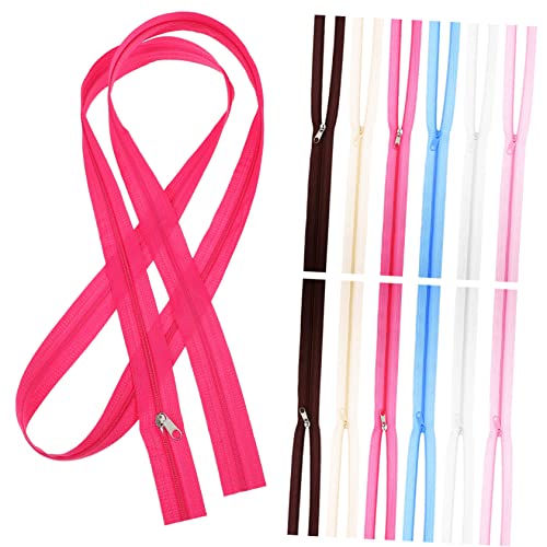 HOMSFOU 12Stücke Nylon Reißverschlüsse Lebhaften Farben für DIY Nähprojekte Kleidung und Handwerk Einfach zu Bedienen und Versteckt für Gestaltung von Jacken HOMSFOU 12Stücke Nylon Reißverschlüsse Lebhaften Farben für DIY Nähprojekte Kleidung und Handwerk Einfach zu Bedienen und Versteckt für Gestaltung von Jacken von HOMSFOU