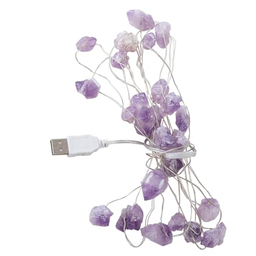 HOMSFOU 1Pc Kristall Kreative Licht Licht Post Dekorative Lampe Anhänger Beleuchtung USB Batterie Fall Dekorative Lichter Licht Haushalt Party Licht Hängelampe Zart von HOMSFOU