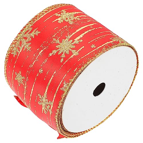 HOMSFOU 1Rolle Geschenkverpackungsband Weihnachten Yards Satin Ribbon für Weihnachtsbaum Dekoration Bogen Knoten Machen DIY Weihnachtsgeschenke Farben für Festlichkeiten HOMSFOU 1Rolle Geschenkverpackungsband Weihnachten Yards Satin Ribbon für Weihnachtsbaum Dekoration Bogen Knoten Machen DIY Weihnachtsgeschenke Farben für Festlichkeiten von HOMSFOU