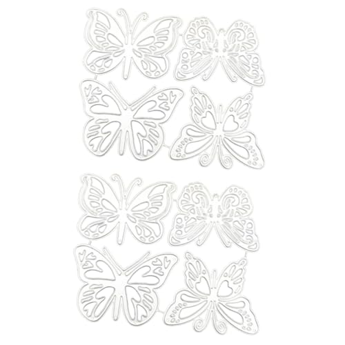 HOMSFOU 2 Sätze Präge Messer Form Schablone Herstellung Sterben Papier Stanzformen Party Diy Stanzformen Kartenzubehör Stahl Mit Hohem Kohlenstoffgehalt 4 Stücke * 2 HOMSFOU 2 Sätze Präge Messer Form Schablone Herstellung Sterben Papier Stanzformen Party Diy Stanzformen Kartenzubehör Stahl Mit Hohem Kohlenstoffgehalt 4 Stücke * 2 von HOMSFOU
