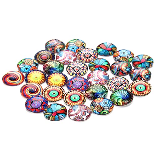 HOMSFOU 20 Stück Gem Glaspatch Herstellung Diamant-Patch Größe Schmuck Material Cabochons einheimisch Edelstein-Patches Edelsteine flaches Glas HOMSFOU 20 Stück Gem Glaspatch Herstellung Diamant-Patch Größe Schmuck Material Cabochons einheimisch Edelstein-Patches Edelsteine flaches Glas von HOMSFOU