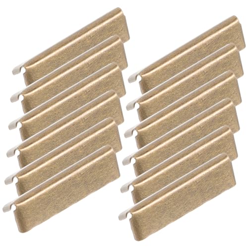 HOMSFOU 20 Stück Metallische Endklemmen für Schlüsselanhänger Teiliges Antik für Diy Handwerk Taschen Gürtel und Accessoires HOMSFOU 20 Stück Metallische Endklemmen für Schlüsselanhänger Teiliges Antik für Diy Handwerk Taschen Gürtel und Accessoires von HOMSFOU
