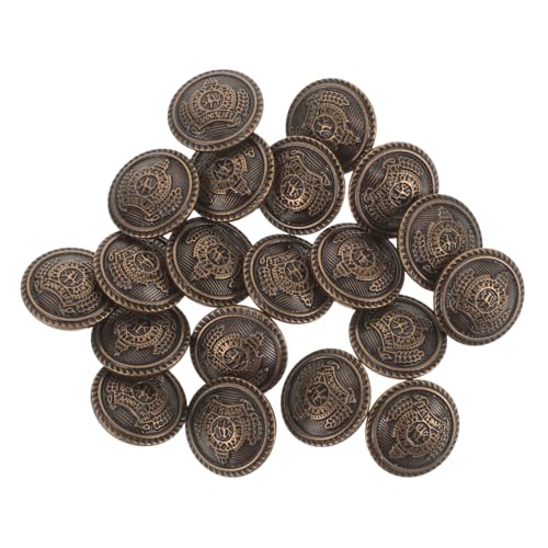 HOMSFOU 20 Stück Retro Bronze Lederknöpfe Tasten Klein Nähen Zierknöpfe Für Kleidung Geformt Pullover Knöpfe Zum Handwerk Knöpfe Für Mäntel Mantelknöpfe Retro-nähknöpfe Diy-knöpfe Kupfer HOMSFOU 20 Stück Retro Bronze Lederknöpfe Tasten Klein Nähen Zierknöpfe Für Kleidung Geformt Pullover Knöpfe Zum Handwerk Knöpfe Für Mäntel Mantelknöpfe Retro-nähknöpfe Diy-knöpfe Kupfer von HOMSFOU