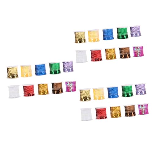 HOMSFOU 3 Sätze Teiliges Runde Glitzerpailletten Mischfarben Für Diy Kleidung Bastelarbeiten Schmuckherstellung Und Dekoration Vielseitig Einsetzbar 10 Stück * 3 HOMSFOU 3 Sätze Teiliges Runde Glitzerpailletten Mischfarben Für Diy Kleidung Bastelarbeiten Schmuckherstellung Und Dekoration Vielseitig Einsetzbar 10 Stück * 3 von HOMSFOU