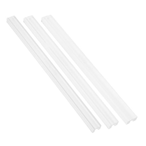 HOMSFOU 3 Stück Reißverschlusskleberlehrer Zipper -Abstandshalter Shim Ledercraft -Ausrüstung Reißverschluss Platzierung Herrscher Ledernähtewerkzeug Acryl Transparent HOMSFOU 3 Stück Reißverschlusskleberlehrer Zipper -Abstandshalter Shim Ledercraft -Ausrüstung Reißverschluss Platzierung Herrscher Ledernähtewerkzeug Acryl Transparent von HOMSFOU