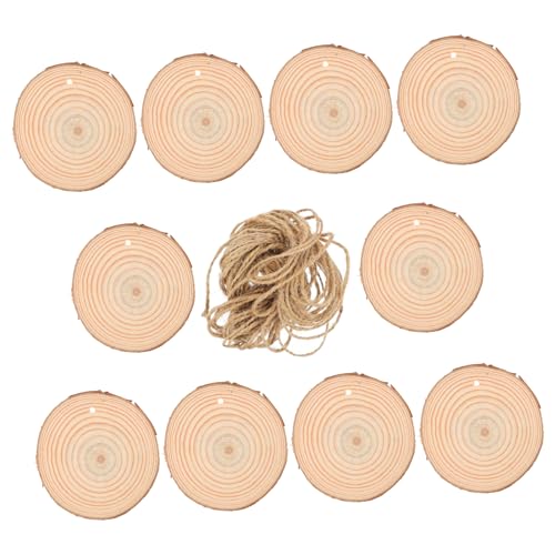 HOMSFOU 30 Stück Teiliges Natürliche Holzscheiben zum Bemalen DIY Weihnachtsbaum Deko Handgefertigte Christbaumschmuck Bastelset Umweltfreundlich Sicher für Party HOMSFOU 30 Stück Teiliges Natürliche Holzscheiben zum Bemalen DIY Weihnachtsbaum Deko Handgefertigte Christbaumschmuck Bastelset Umweltfreundlich Sicher für Party von HOMSFOU