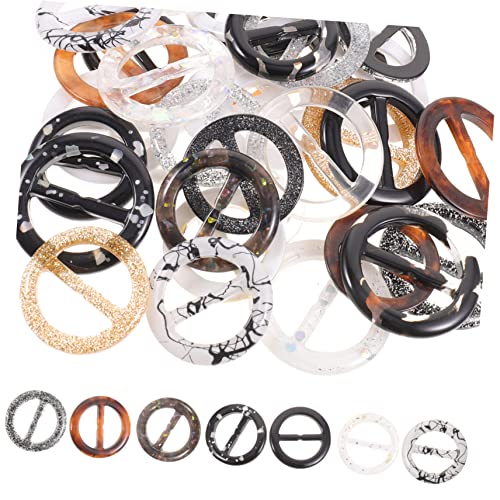 HOMSFOU 34Stücke Teiliges Harz Schalclips Shirt Verschlüsse und Innendurchmesser für Hochzeiten Partys und Tägliches Vielseitige HOMSFOU 34Stücke Teiliges Harz Schalclips Shirt Verschlüsse und Innendurchmesser für Hochzeiten Partys und Tägliches Vielseitige von HOMSFOU