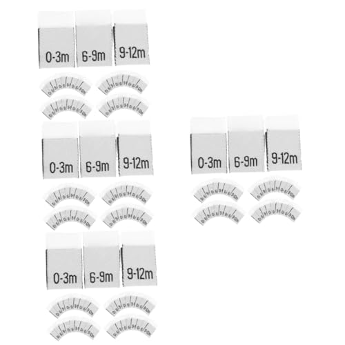 HOMSFOU 4 Sätze Babymonats -tags Kleideretiketten Für Nähen Von Kleidungsetiketten Alter Monatlich Schild Registrierung Für Babys Oh Größe Polyester 300 Stück * 4 HOMSFOU 4 Sätze Babymonats -tags Kleideretiketten Für Nähen Von Kleidungsetiketten Alter Monatlich Schild Registrierung Für Babys Oh Größe Polyester 300 Stück * 4 von HOMSFOU