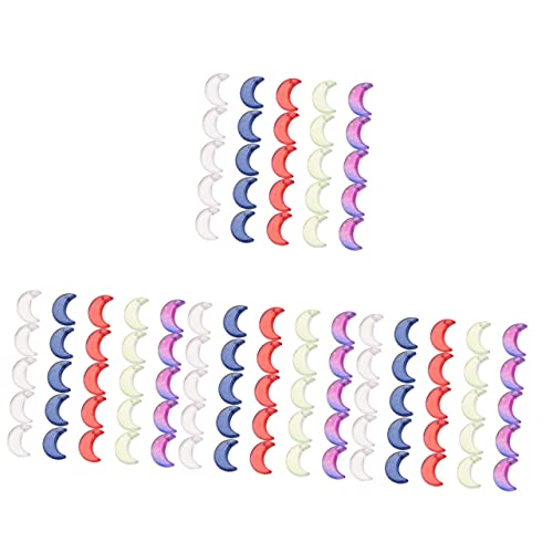 HOMSFOU 4 Sätze Mond Anhänger Diy Schmuckzubehör Transparente Kristallperlen Für Ohrringe Und Armbänder Bastelmaterialien Zufällige Mischpackung 50 Stück * 4 HOMSFOU 4 Sätze Mond Anhänger Diy Schmuckzubehör Transparente Kristallperlen Für Ohrringe Und Armbänder Bastelmaterialien Zufällige Mischpackung 50 Stück * 4 von HOMSFOU