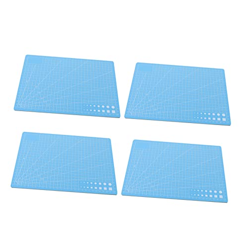 HOMSFOU 4 Stück PVC Schneidematten Multifunktionale Schnittplatten für Sicheres für Bastelprojekte und Quilting Selbstheilend und Langlebig HOMSFOU 4 Stück PVC Schneidematten Multifunktionale Schnittplatten für Sicheres für Bastelprojekte und Quilting Selbstheilend und Langlebig von HOMSFOU