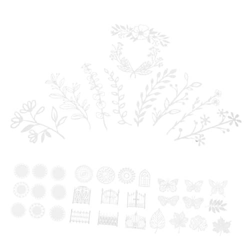 HOMSFOU 40 Blatt Vintage Dekoratives Papier Scrapbook Zubehör für Diy Handwerksprojekte mit Romantischen Schmetterlingen und Floralen Mustern für Notizbücher und Journals HOMSFOU 40 Blatt Vintage Dekoratives Papier Scrapbook Zubehör für Diy Handwerksprojekte mit Romantischen Schmetterlingen und Floralen Mustern für Notizbücher und Journals von HOMSFOU