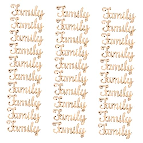 HOMSFOU 40 Stück Teiliges Unfertiges Holz Hängeschild Wortzeichen für Familie und Zuhause Dekorative Buchstaben für DIY Projekte und Persönliche Gestaltung HOMSFOU 40 Stück Teiliges Unfertiges Holz Hängeschild Wortzeichen für Familie und Zuhause Dekorative Buchstaben für DIY Projekte und Persönliche Gestaltung von HOMSFOU