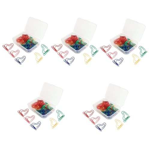 HOMSFOU 5 Sätze Fußabdruck Büroklammern Aus Bunte Binder Clips Zur Dokumentenorganisation Praktische Und Dekorative Büroklammern Für Notizen Und Papierarbeiten 30 Stück * 5 HOMSFOU 5 Sätze Fußabdruck Büroklammern Aus Bunte Binder Clips Zur Dokumentenorganisation Praktische Und Dekorative Büroklammern Für Notizen Und Papierarbeiten 30 Stück * 5 von HOMSFOU