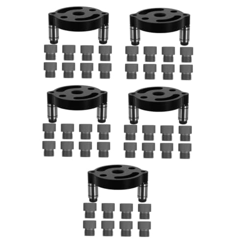 HOMSFOU 5 Sätze Lochsuchgerät Für Die Holzbearbeitung Holzbearbeitungsvorrichtungen Bohrlehre Werkzeuge Und Geräte Für Die Holzbearbeitung Bohrloch-locator Lochsucher Aluminiumlegierung von HOMSFOU