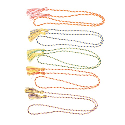 HOMSFOU 5 Stück Abschluss-Ehrenseil Abschlussvorräte akademischer Quasten Junggesellen Quaste Party für klein Mini-Abschlussquasten Graduierung Kleid Mütze Quaste Polyester HOMSFOU 5 Stück Abschluss-Ehrenseil Abschlussvorräte akademischer Quasten Junggesellen Quaste Party für klein Mini-Abschlussquasten Graduierung Kleid Mütze Quaste Polyester von HOMSFOU