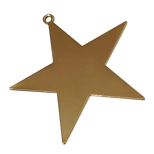 HOMSFOU 5 Stück Diy Fünfzackige Stern Ohrring Zubehör Teiliges Legierung Schmuckherstellung für Anhänger Ohrringe und Armbänder HOMSFOU 5 Stück Diy Fünfzackige Stern Ohrring Zubehör Teiliges Legierung Schmuckherstellung für Anhänger Ohrringe und Armbänder von HOMSFOU