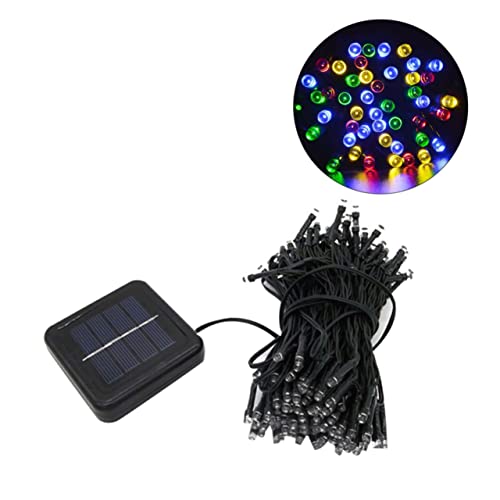 HOMSFOU 50 Saiten Laternenpfahl Besteckablage für Esstisch Treppengeländer Halterungen Weihnachten Sonnenlicht solar-weihnachtsbeleuchtung solar christmas lights dekenlampen LED schmücken von HOMSFOU