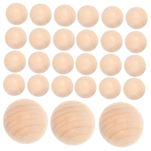HOMSFOU 50 Stück Holzperlen Dekorkugeln Kugeln Malerei Rund Lose Massiv Rund Bastelgrube Kreis Runde Kugel Hartholzetiketten Runde Perlen Basteln Ohne Löcher DIY HOMSFOU 50 Stück Holzperlen Dekorkugeln Kugeln Malerei Rund Lose Massiv Rund Bastelgrube Kreis Runde Kugel Hartholzetiketten Runde Perlen Basteln Ohne Löcher DIY von HOMSFOU