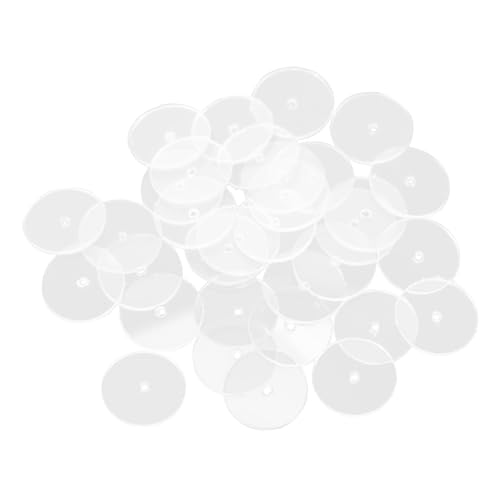 HOMSFOU 50Stücke Transparente Ohrring Pads Bremsbeläge Für Ohrringe Schmerzlindernde Ohrstopper Strapazierfähigem Kunststoff Für DIY Schmuckgestaltung Und Individuellen HOMSFOU 50Stücke Transparente Ohrring Pads Bremsbeläge Für Ohrringe Schmerzlindernde Ohrstopper Strapazierfähigem Kunststoff Für DIY Schmuckgestaltung Und Individuellen von HOMSFOU