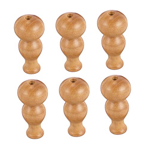 HOMSFOU 6 Stück hölzerne Verzierung hängend Kürbis Schlüssel Handwerk Mini klein Wandanhänger Hölzerne DIY -Anhänger Anhänger aus Holz Khaki HOMSFOU 6 Stück hölzerne Verzierung hängend Kürbis Schlüssel Handwerk Mini klein Wandanhänger Hölzerne DIY -Anhänger Anhänger aus Holz Khaki von HOMSFOU