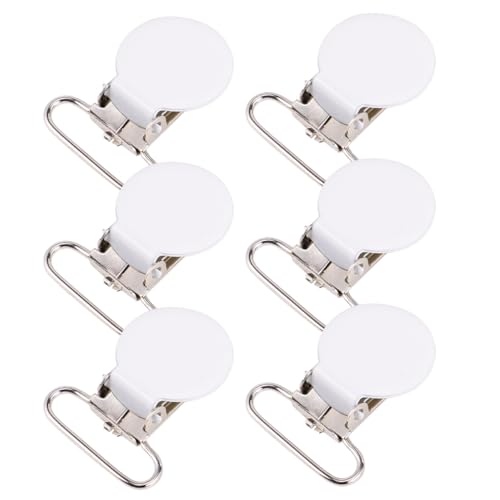 HOMSFOU 6Stücke Metall Hosenträger Clips Extra Starke Runde Clips für Kleidung Overalls und DIY Projekte Langlebig Tragbar für Vielseitige Anwendungen HOMSFOU 6Stücke Metall Hosenträger Clips Extra Starke Runde Clips für Kleidung Overalls und DIY Projekte Langlebig Tragbar für Vielseitige Anwendungen von HOMSFOU