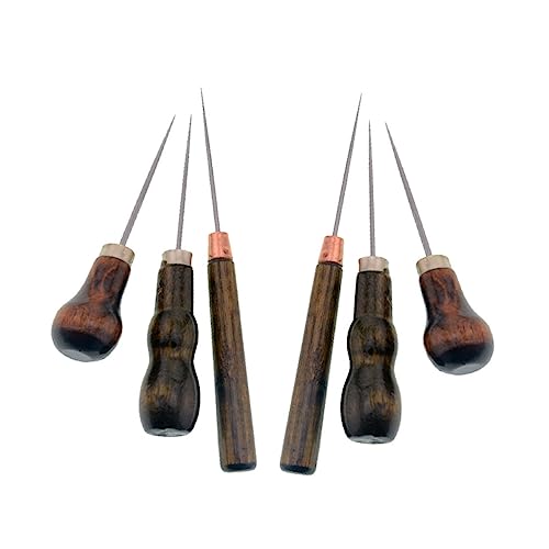 HOMSFOU 6Stücke Teiliges Nähzubehör Kit Multifunktionales Perforier Werkzeug mit Gerader Spitze für DIY Lederbearbeitung für Zuhause und Handwerksläden Einzelkürbis HOMSFOU 6Stücke Teiliges Nähzubehör Kit Multifunktionales Perforier Werkzeug mit Gerader Spitze für DIY Lederbearbeitung für Zuhause und Handwerksläden Einzelkürbis von HOMSFOU