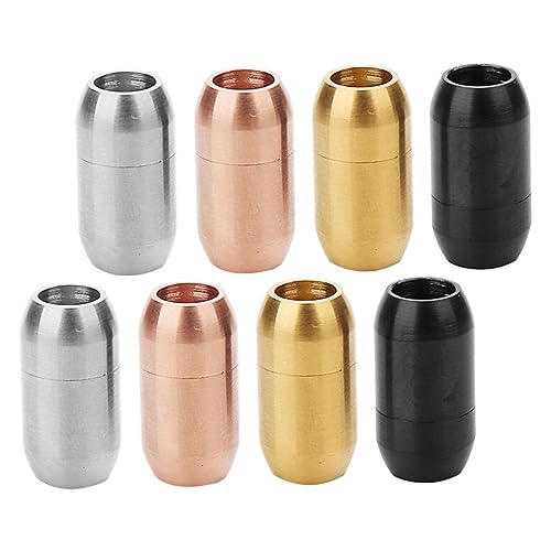 HOMSFOU 8 Stück Teiliges Magnetverschluss für Lederbänder für Diy Schmuckherstellung Armbänder und Mehr HOMSFOU 8 Stück Teiliges Magnetverschluss für Lederbänder für Diy Schmuckherstellung Armbänder und Mehr von HOMSFOU