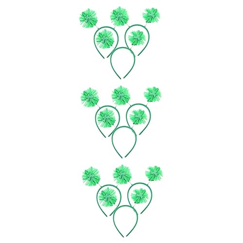 HOMSFOU 9 Stk Irische Festival-stirnbänder Hochzeitsdeko Geprägt Stoff Pailletten von HOMSFOU